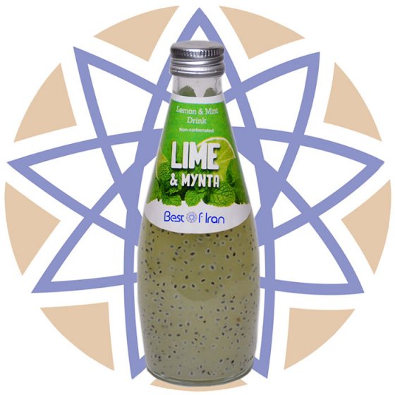 Lime & Mynta juice