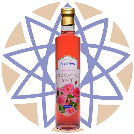 damask rose syrup